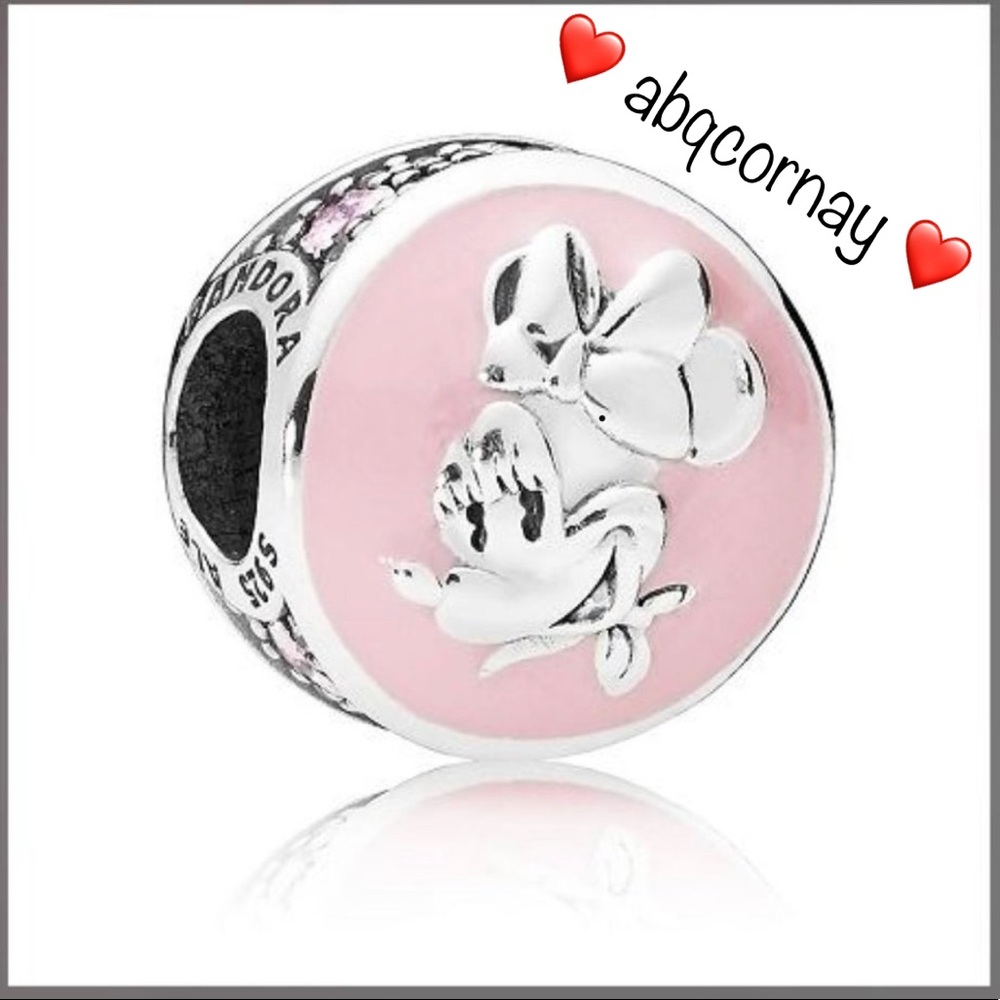 EUC Pandora Disney Minnie Mouse Vintage Charm